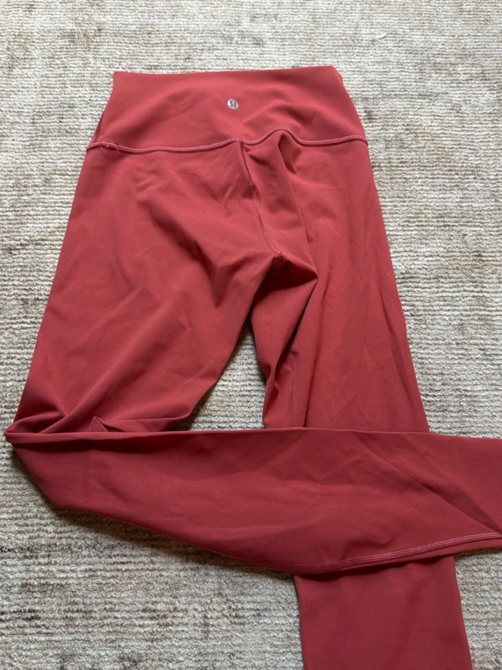 lululemon athletica High-Rise Leggings in Brick Red